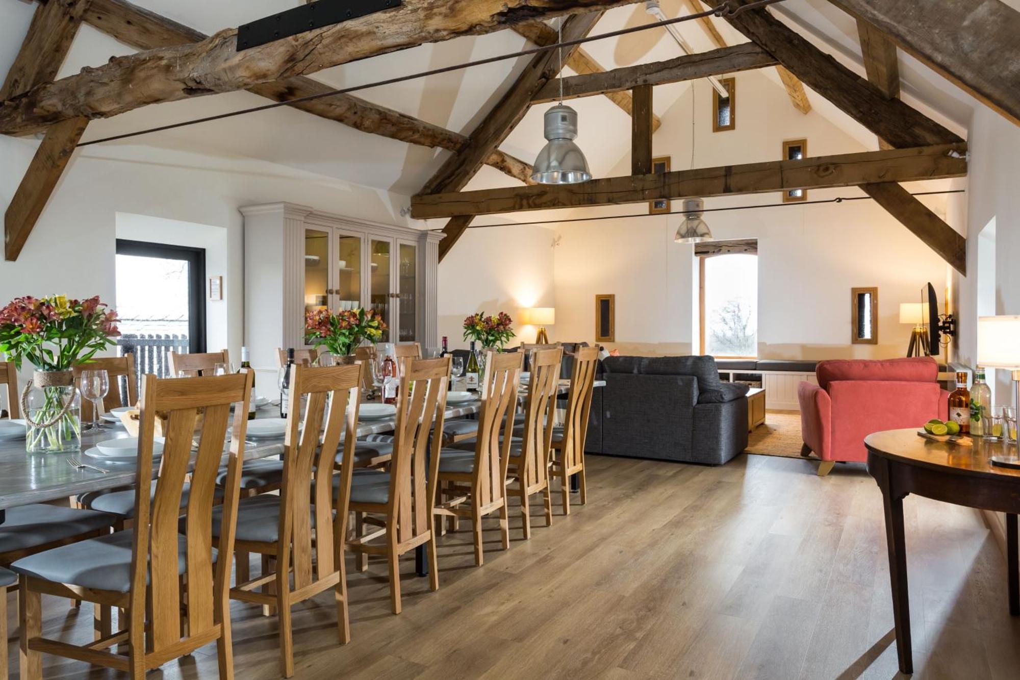The Barn At Plas Ashpool Sleeps 8 Llandyrnog Exterior foto